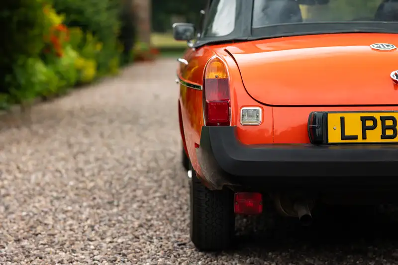 1980 MG B Roadster - 21,707 Miles-For Sale