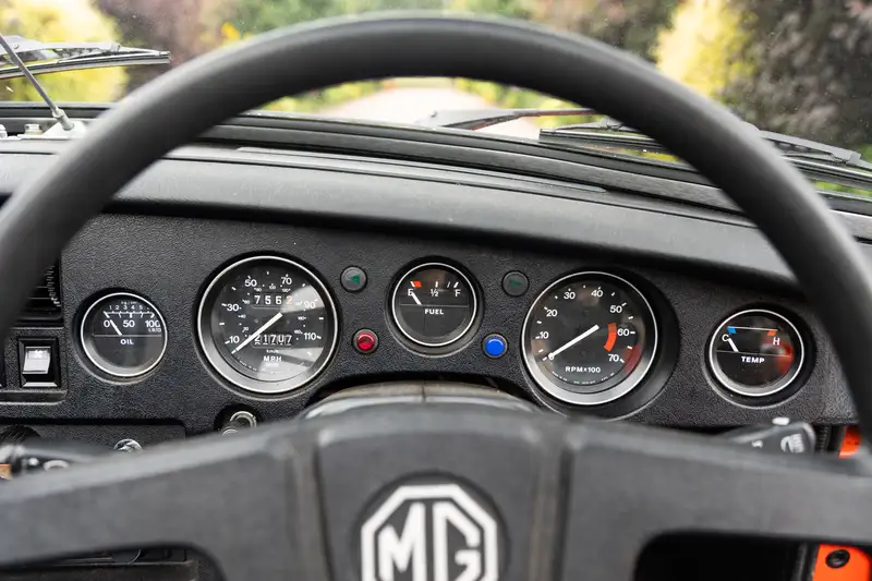 1980 MG B Roadster - 21,707 Miles-For Sale