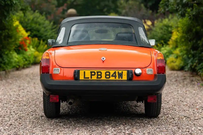 1980 MG B Roadster - 21,707 Miles-For Sale