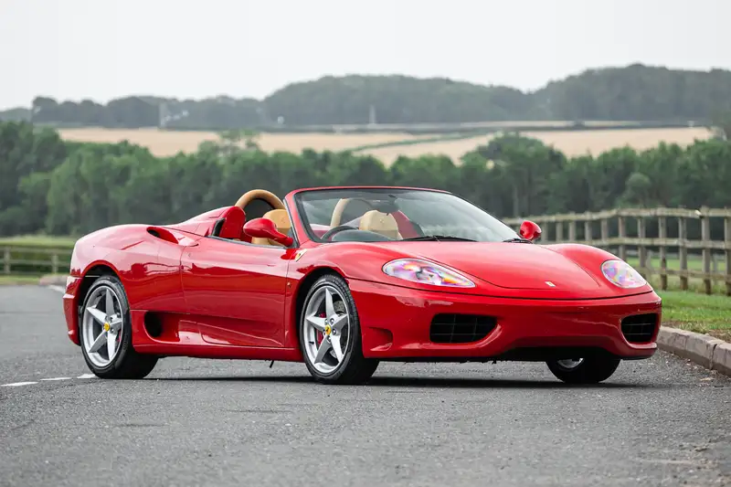 2002 Ferrari 360 Spider Manual-For Sale