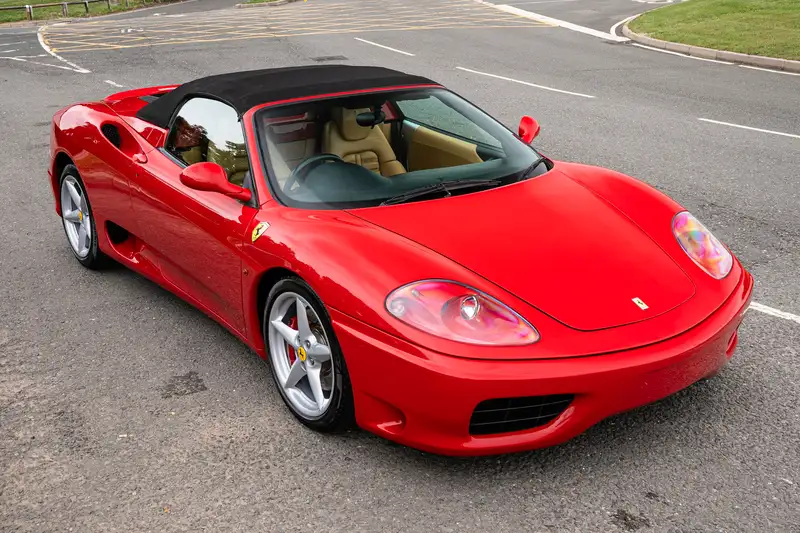 2002 Ferrari 360 Spider Manual-For Sale