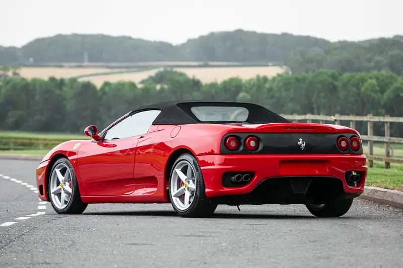 2002 Ferrari 360 Spider Manual-For Sale