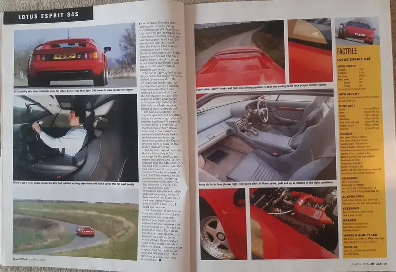 1995 Lotus Esprit S4S-For Sale