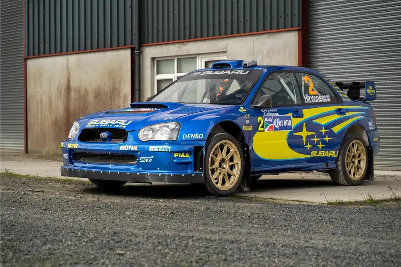 2004 Subaru Impreza S10 WRC Ex-Mikko Hirvonen-For Sale