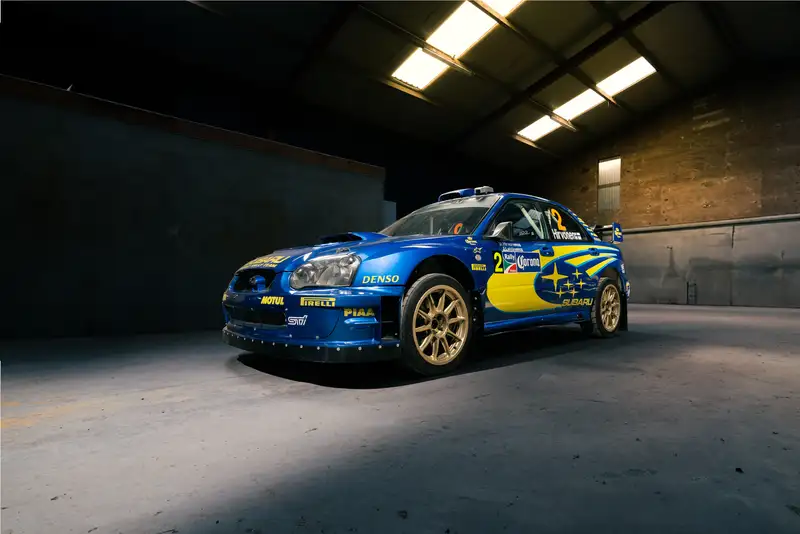 2004 Subaru Impreza S10 WRC Ex-Mikko Hirvonen-For Sale