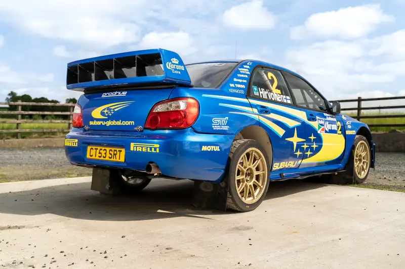 2004 Subaru Impreza S10 WRC Ex-Mikko Hirvonen-For Sale