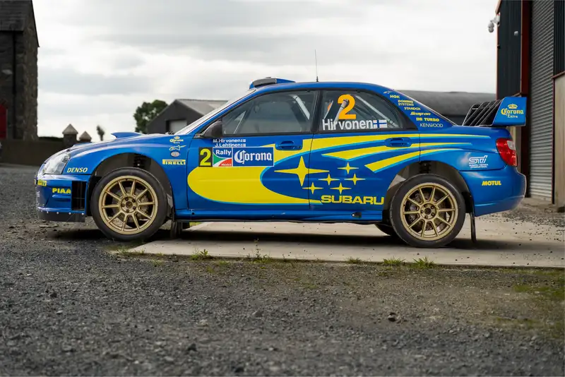 2004 Subaru Impreza S10 WRC Ex-Mikko Hirvonen-For Sale