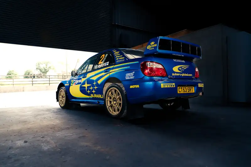 2004 Subaru Impreza S10 WRC Ex-Mikko Hirvonen-For Sale