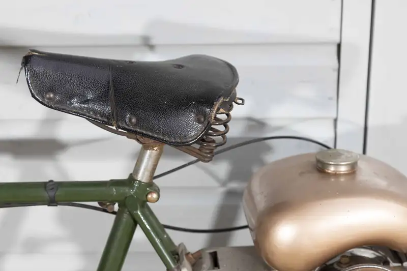 c1950 Raleigh Gent's Bicycle with Power Pak Cyclemotor 49cc-For Sale
