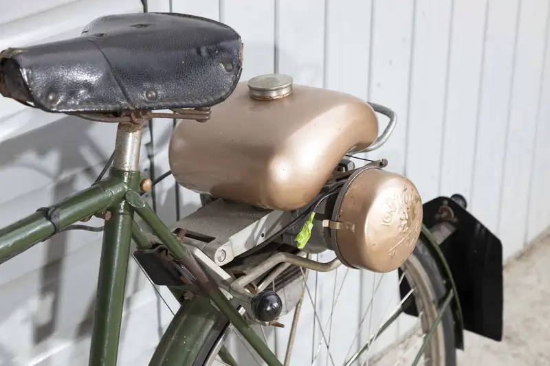 c1950 Raleigh Gent's Bicycle with Power Pak Cyclemotor 49cc-For Sale