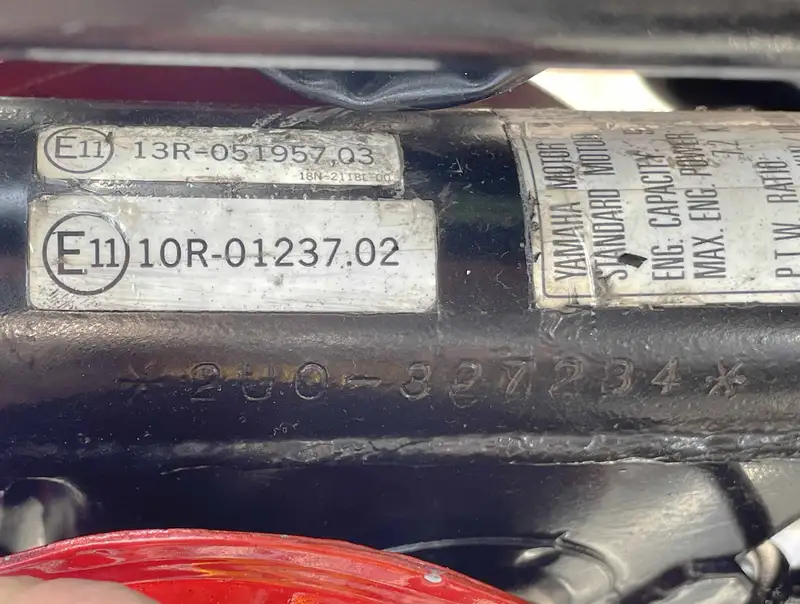 1989 Yamaha YB100 97cc-For Sale