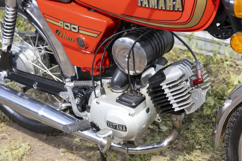 Chrome Exhaust For Yamaha YB100 1977-1992 – Aftermarket Replacement