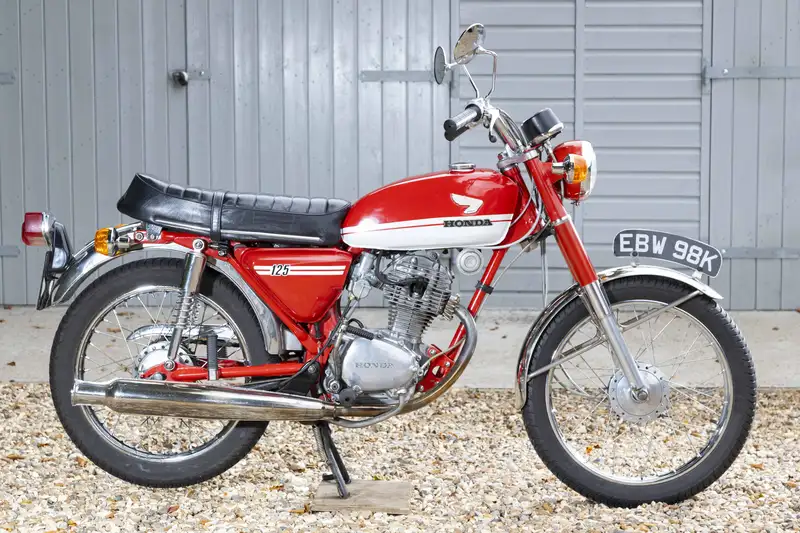 1972 Honda CB125S 124cc-For Sale