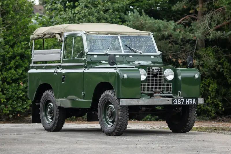 Iconic Auctioneers | 1958 Land Rover Series II 88'-Sold