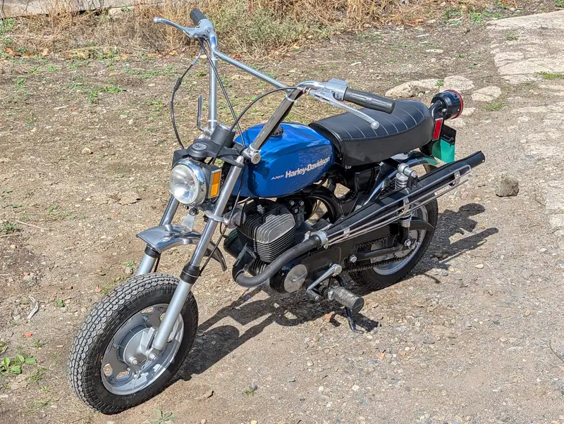 Iconic Auctioneers | 1973 Harley Davidson X90 243 miles 90cc-Sold