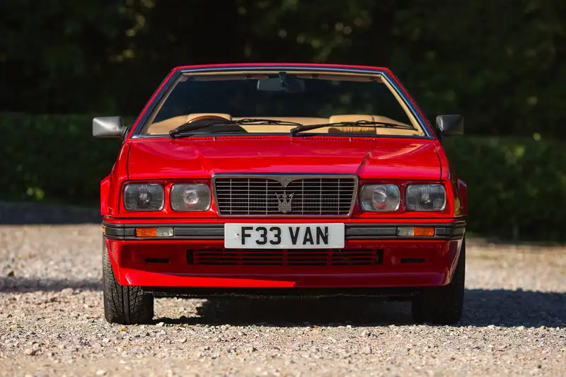 Iconic Auctioneers | 1988 Maserati Bi Turbo Spyder - Just 2,672