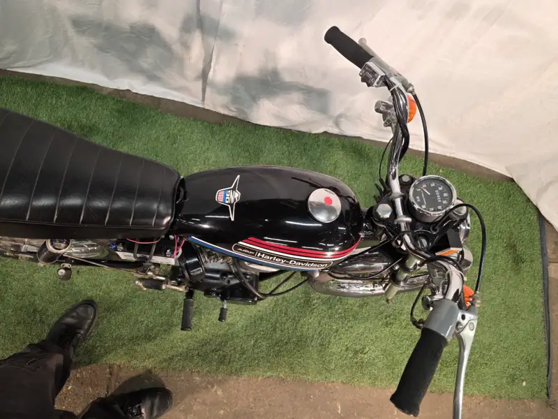 Iconic Auctioneers | 1974 Harley-Davidson Z90-Sold