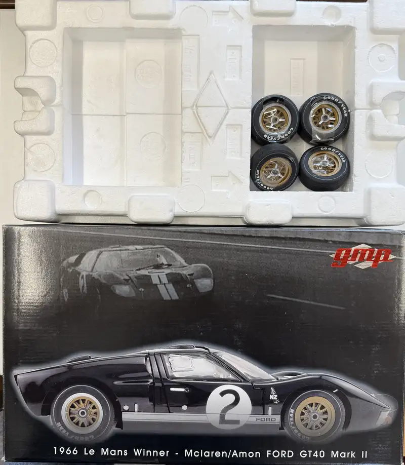 Iconic Auctioneers | A Very Detailed 1:12 Scale Ford GT40 Mk II