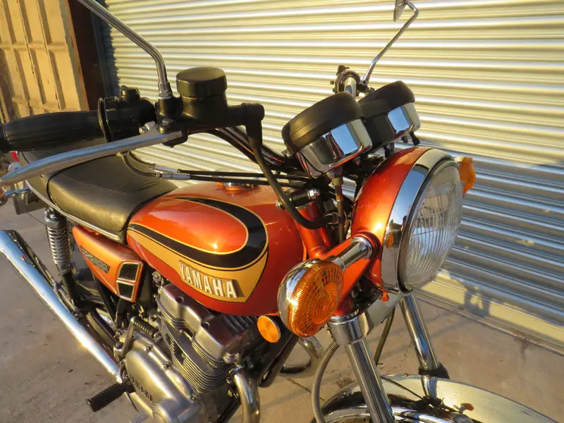Iconic Auctioneers | 1973 Yamaha TX500 498cc-Sold