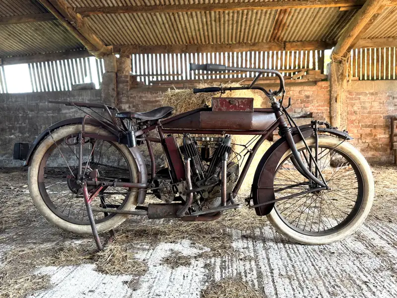 1913 Indian Hedstrom Two-Speed Regular Model 7HP