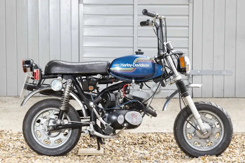 Iconic Auctioneers | 1975 Harley-Davidson X90 Monkey Bike 89cc-Sold
