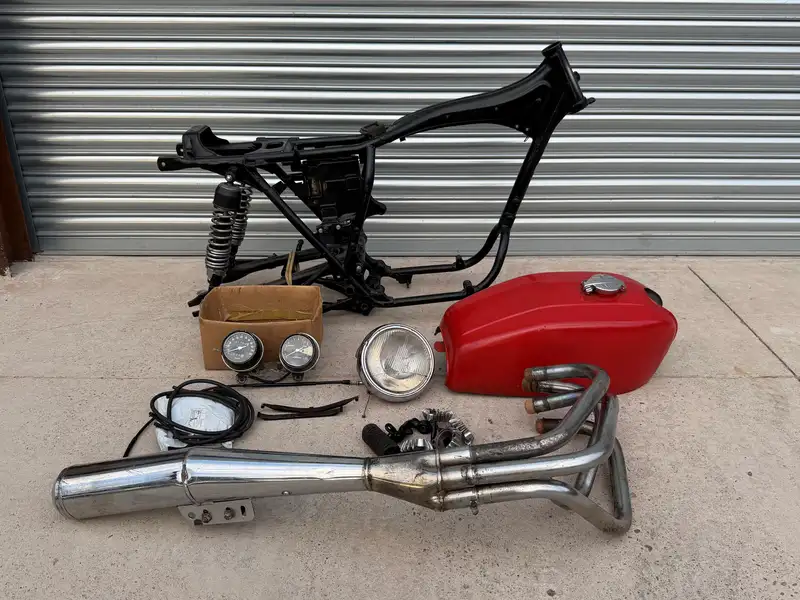 For Sale | c1976 Honda CB400F Super Sport frame and other parts