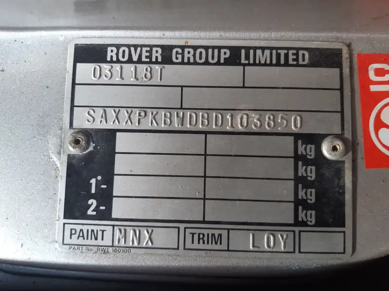 1997 Rover Metro 1.4 Cabriolet - 11,542 Miles-Sold