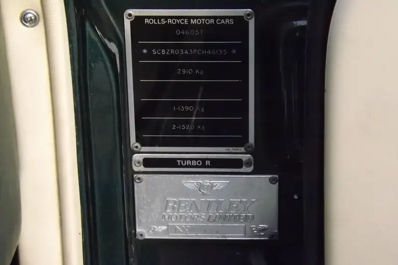 1993 Bentley Turbo R -Sold