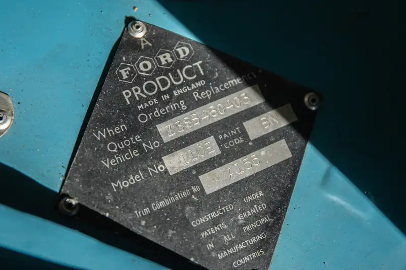 1962 Ford Consul Capri (116E)-Sold