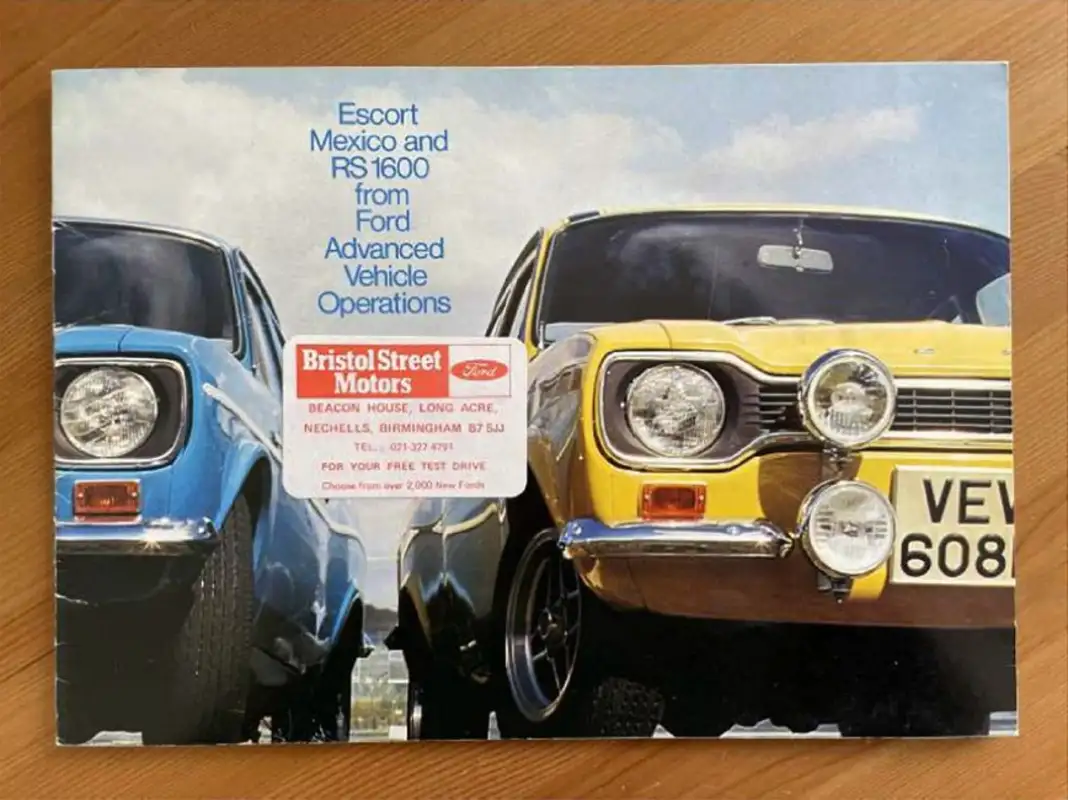 1974 Ford Escort Mk1 Mexico-Sold