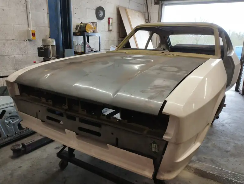 1986 Ford Capri Laser Bodyshell plus X-pack kit-Sold