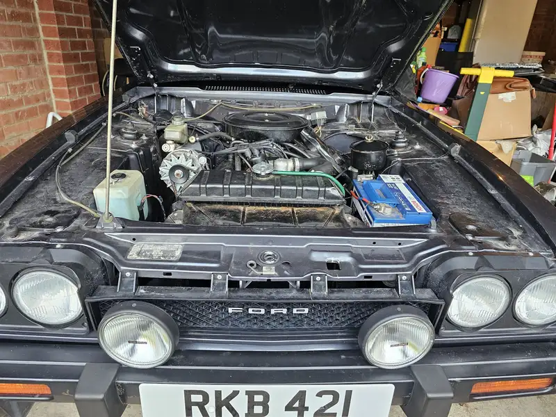 1986 Ford Capri Laser (Fitted with a 3.0 litre Essex engine)-For Sale