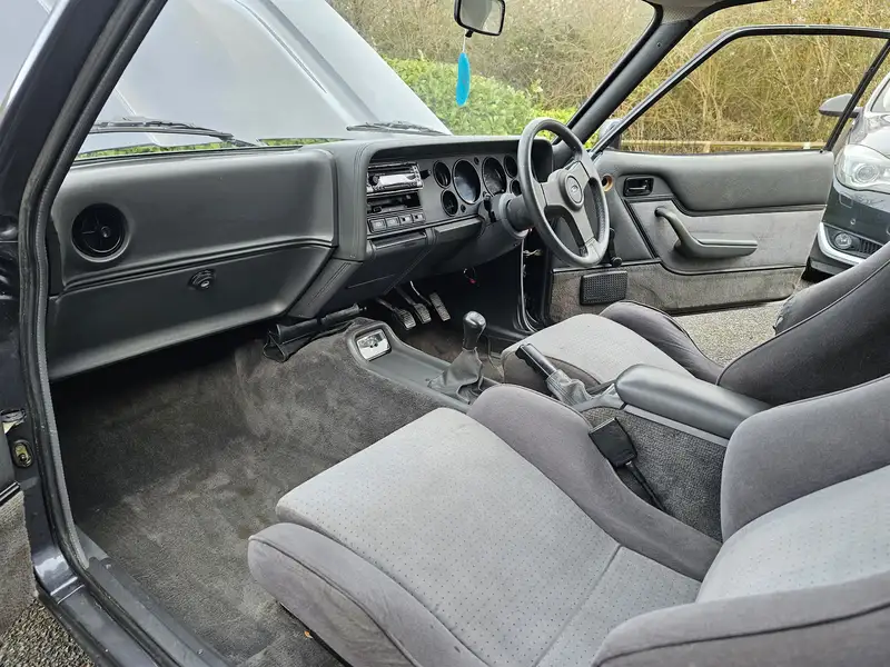 1986 Ford Capri Laser (Fitted with a 3.0 litre Essex engine)-For Sale