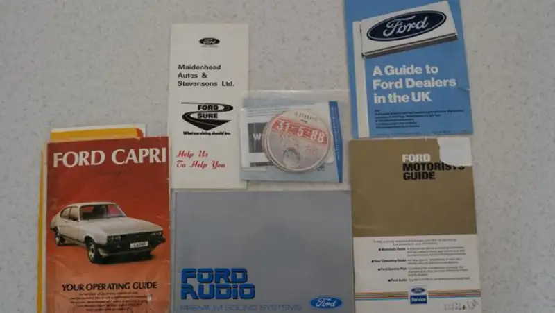 1986 Ford Capri Laser (Fitted with a 3.0 litre Essex engine)-For Sale