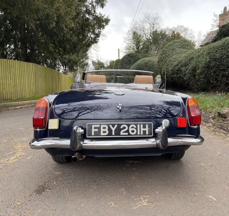 1970 MG B Roadster-Sold