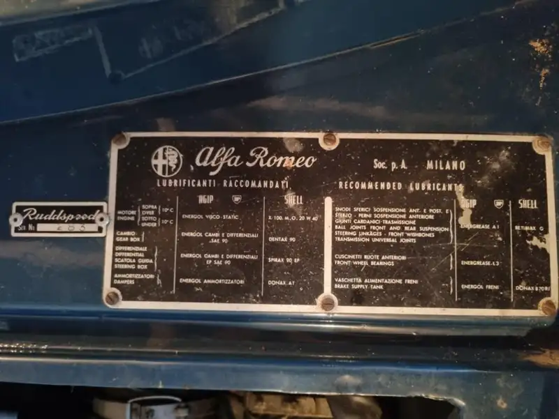 1959 Alfa Romeo Giulietta Sprint (750B)-Sold