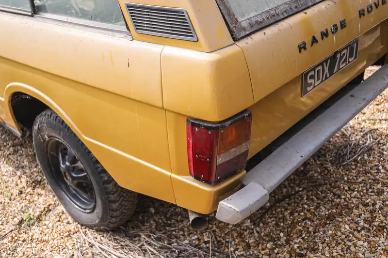 1971 Range Rover 3-Door 'Suffix-A'-Sold