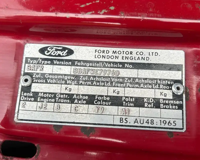 1979 Ford Escort Popular Plus 'Capital' Edition-Sold