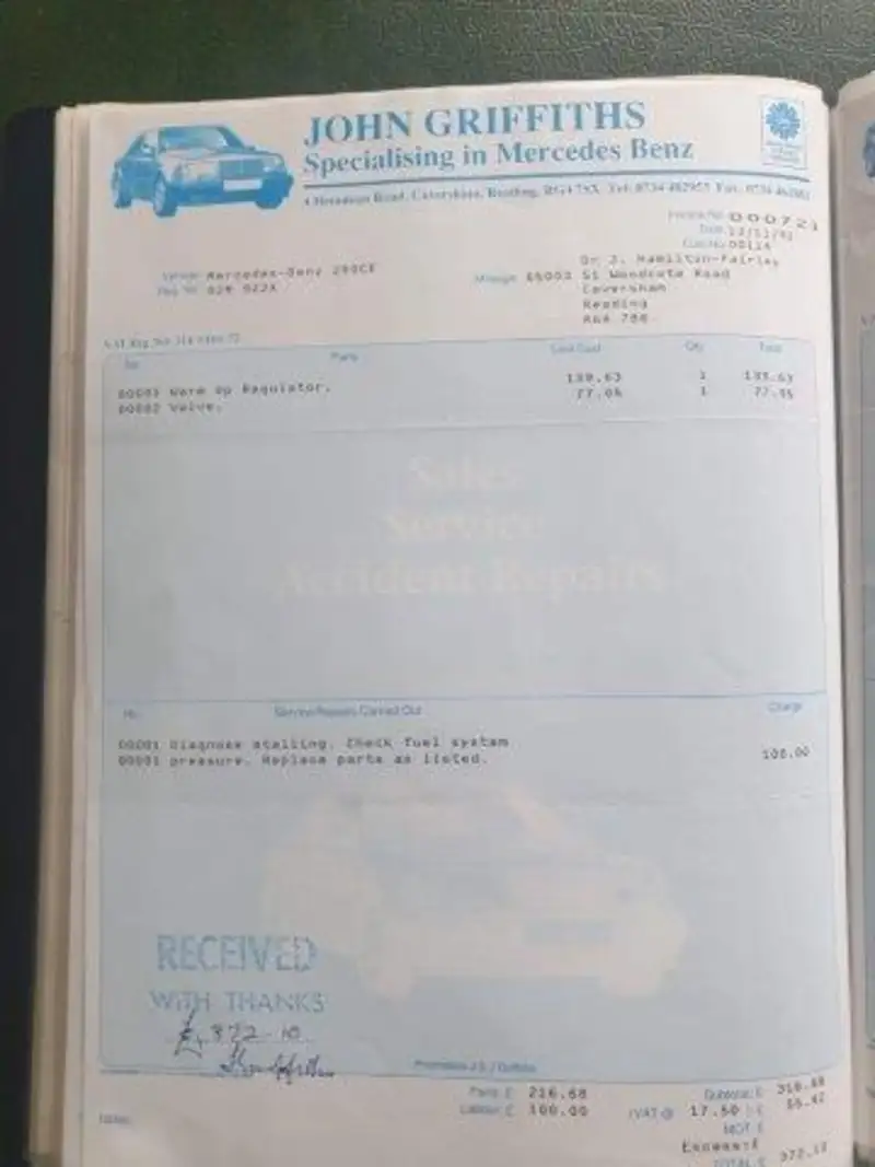 1982 Mercedes-Benz 280CE Coupé (C123)-For Sale