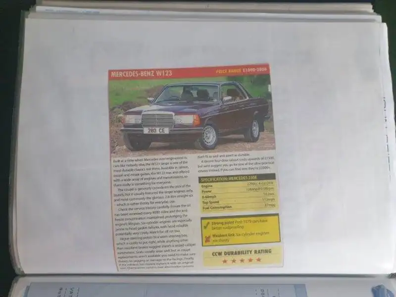 1982 Mercedes-Benz 280CE Coupé (C123)-For Sale