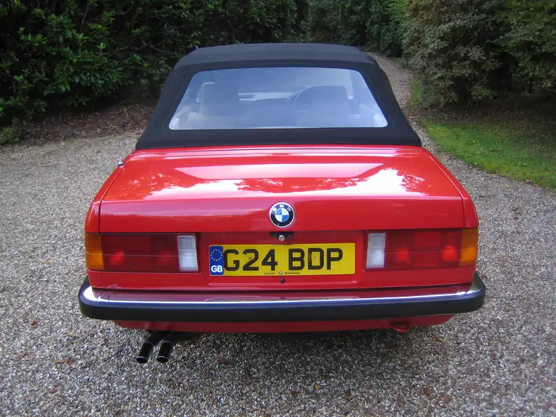 1990 BMW 320i Cabriolet (E30)-Sold