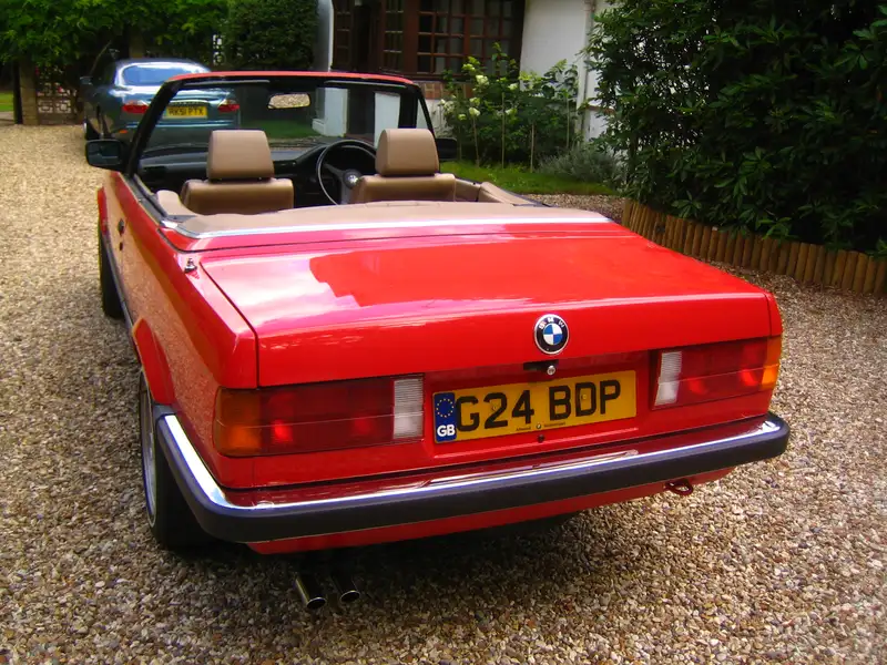 1990 BMW 320i Cabriolet (E30)-Sold
