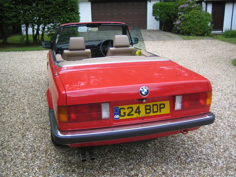 1990 BMW 320i Cabriolet (E30)-Sold