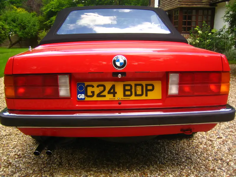 1990 BMW 320i Cabriolet (E30)-Sold
