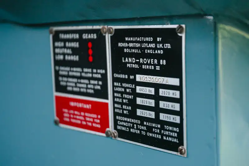 1977 Land Rover Series III Electric-Sold