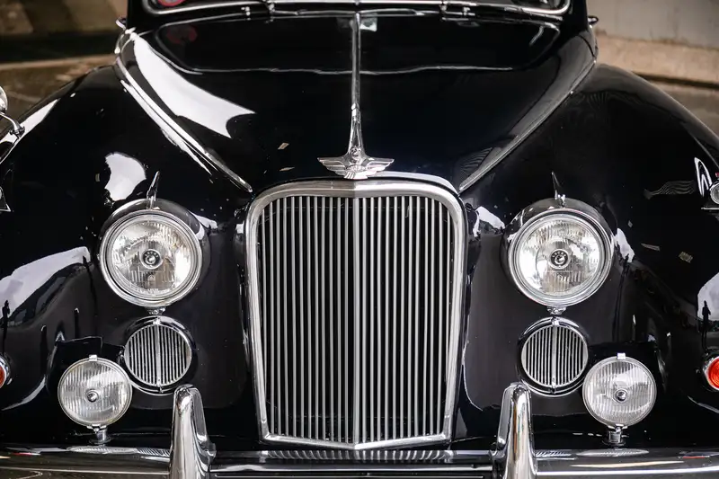 Marque one models Mom2 Jaguar MK VII MkVII 1955 Grey 1/43