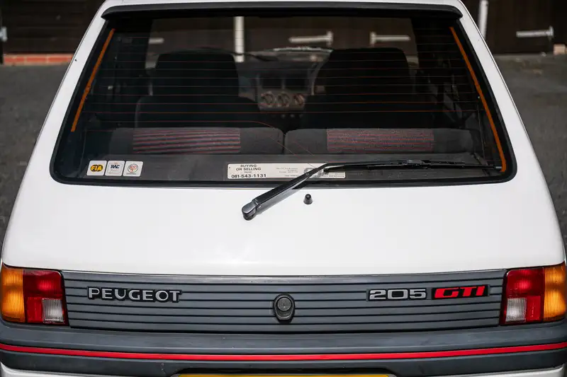 1989 Peugeot 205 1.6 GTti  (Phase 1.5)-Sold