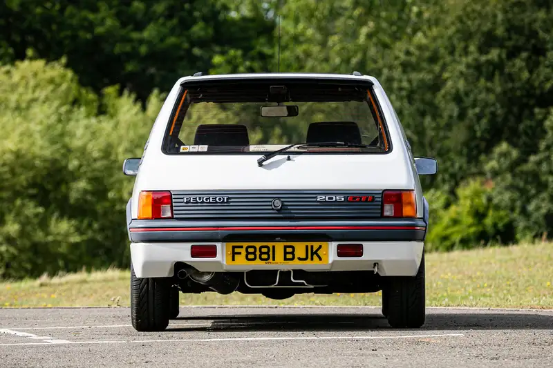 1989 Peugeot 205 1.6 GTti  (Phase 1.5)-Sold