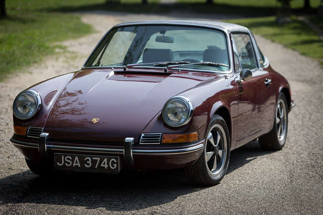 1969 Porsche 911E Targa-Auction Lot