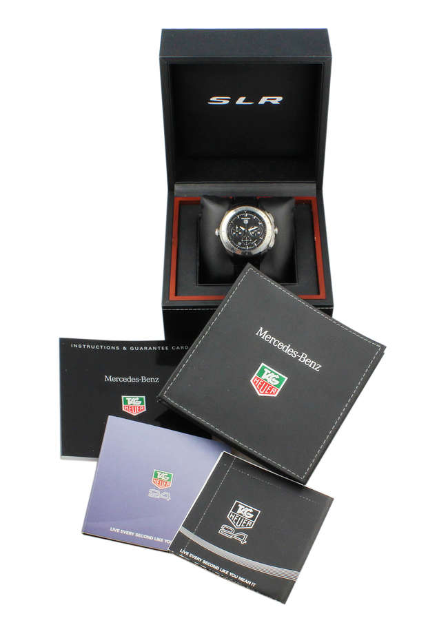 Tag Heuer SLR Mercedes Limited Edition. Complete with Box an-Sold